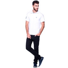 Tal Pai Tal Filho Kit Com 4 Camisas Polo Brancas Com Cinza | Otto