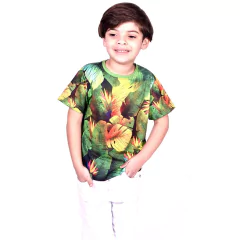 Camiseta Menino Folhagens - Isabb - comprar online