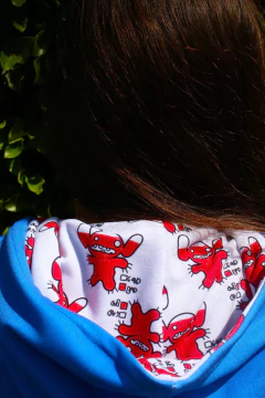 Blusa Moletinho Bolso Canguru com Capuz Stitch