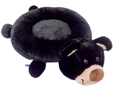 CAMA DE CACHORRO URSO PRETO