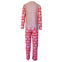 Pijama Adulto Feminino Manga Longa e Calça Coala - Isabb - comprar online