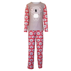 Pijama Adulto Masculino Manga Longa e Calça Coala - Isabb