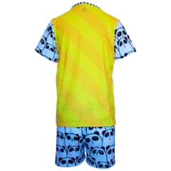 Pijama Infantil Unissex Manga Curta e Short Panda - Isabb - comprar online