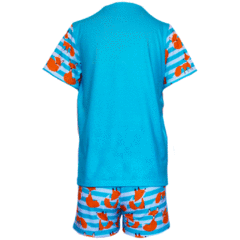 Pijama Infantil Unissex Manga Curta e Short Raposa - Isabb - comprar online
