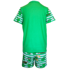 Pijama Infantil Unissex Manga Curta e Short Sapo - Isabb - comprar online