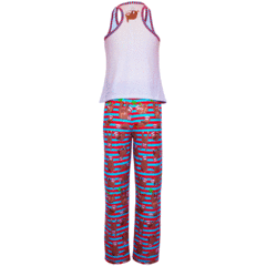 Pijama Menina Regata e Calça Bicho Preguiça - Isabb - comprar online