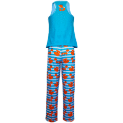 Pijama Infantil Menina Regata e Calça Raposa - Isabb - comprar online