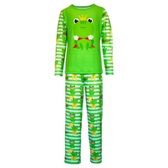 Pijama Adulto Masculino Manga Longa e Calça Sapo - Isabb