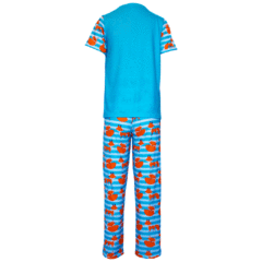 Pijama Infantil Unissex Manga Curta e Calça Raposa - Isabb - comprar online