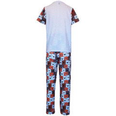 Pijama Infantil Unissex Manga Curta e Calça Urso - Isabb - comprar online