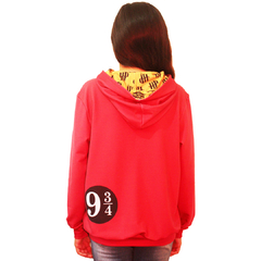 Blusa Moletinho Bolso Canguru com Capuz Harry Potter