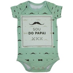 Body estampado sou do papai Isabb