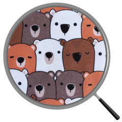 Pijama Adulto Feminino Manga Longa e Calça Urso - Isabb - loja online