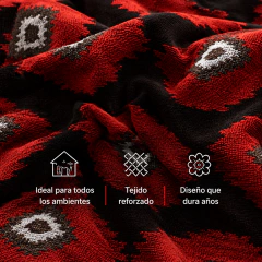 Manta Decorativa Étnica Tejida - tienda online