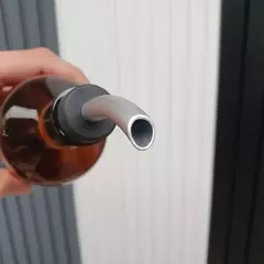 Set Aceitero Vinagrero Pico Vertedor X 2 Unid + Canasto Deco - Jaspe Deco