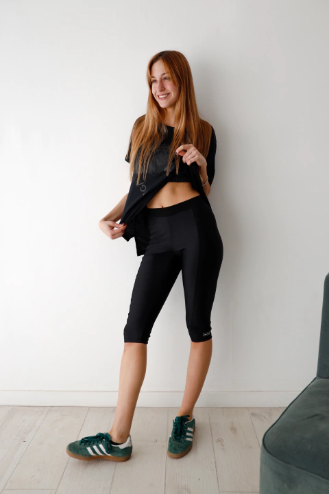 CALZA 3/4 NIGER C/ELASTICO