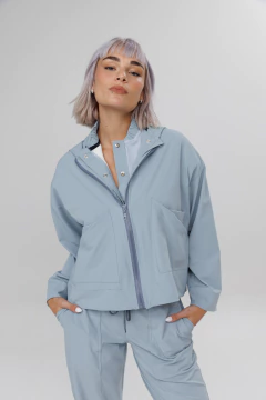 CAMPERA OSLO CELESTE