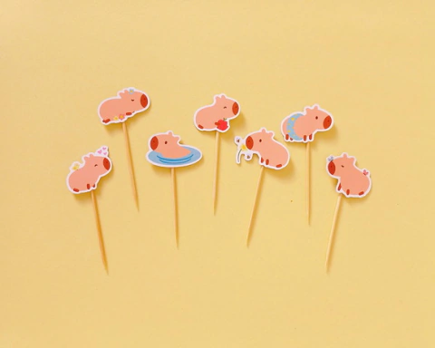 Mini topper Capivaras