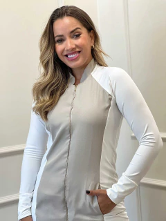 JALECO CHARLOTE 2 cores - COM OFF WHITE na internet