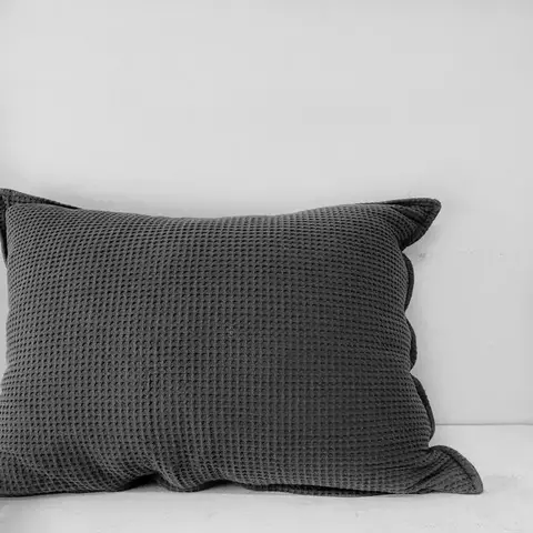 almohadón waffle 70x50cm varios colores - comprar online