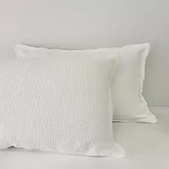almohadón bifaz 70x50cm off white