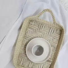 bandeja con asa - El Talleras | Ropa blanca & Complementos