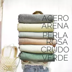 MANTA WAFFLE REVERSIBLE CHICA - comprar online