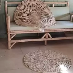 ALFOMBRA TEJIDA 1MT DIÁMETRO - comprar online