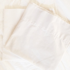 SABANAS CLASSIC PERCAL BLANCO 200 HILOS