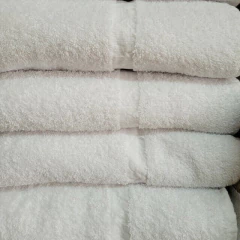 JUEGO DE TOALLA y TOALLÓN BLANCO 550gr BLANCO LISO - comprar online