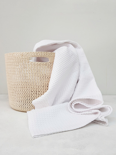 CUBRECAMA DE VERANO EN PIQUE BLANCAS - comprar online