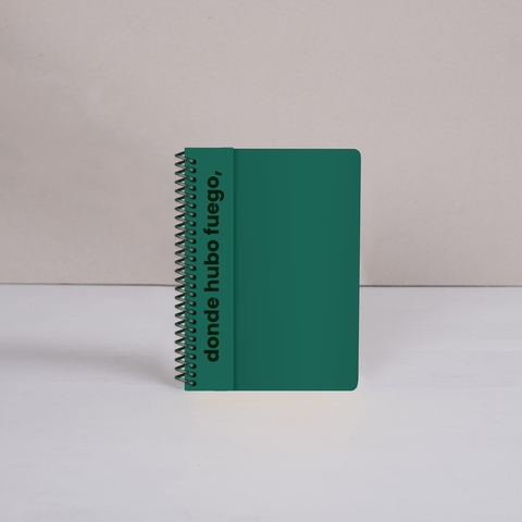 Cuaderno A5 Colorblock - Verde