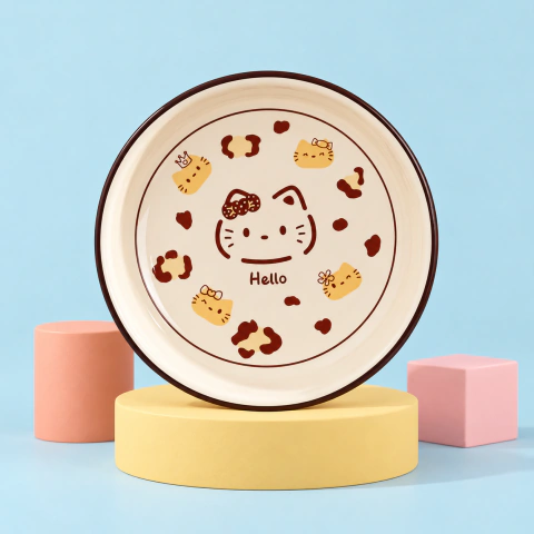 Plato Animal Print Hello Kitty