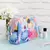 Neceser Bolsito Cuerina - Flores Lila - comprar online