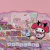 Stickers 3D con escenario de carton My Melody Kuromi - Chichimamerry