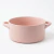 Fuente con asa Rosa - comprar online