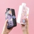 Botella chata con stickers 500ml.