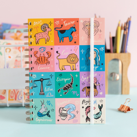 Cuaderno Anillado A5 - Zodíaco