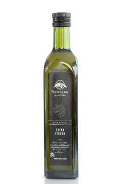 Caja de 12 botellas de 500 ml de Aceite de Oliva Virgen Extra Bivarietal