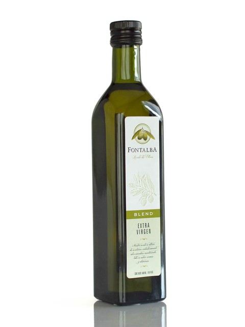 Caja de 12 botellas de 500ml de Aceite de Oliva Blend Virgen Extra na internet