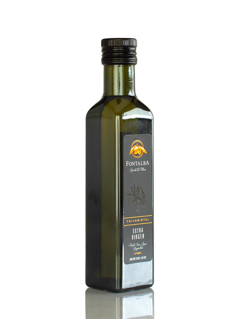 Caja de 12 botellas de 250ml de Aceite de Oliva Trivarietal Virgen Extra en internet