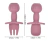 Set de Cubiertos de Silicona x 2 - comprar online