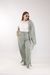 PANTALON LINO CON TAJO VERDE - comprar online