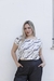 REMERA MORLEY CUELLO CUADRADO BATIK BLANCA