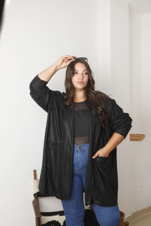 BLAZER PARTY NEGRO