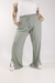 PANTALON LINO CON TAJO VERDE en internet