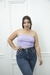 TOP STRAPLESS CLASSIC LILA