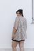 CAMISA MANGA CORTA CROCHET CAMEL en internet