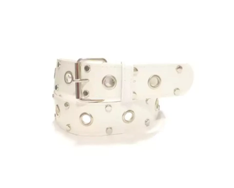 CINTURON OJALES BLANCO - comprar online