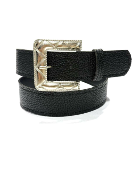 CINTO MAXI HEBILLA NEGRO - comprar online